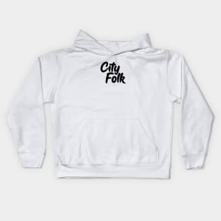 City Folk Logo Kids Hoodie